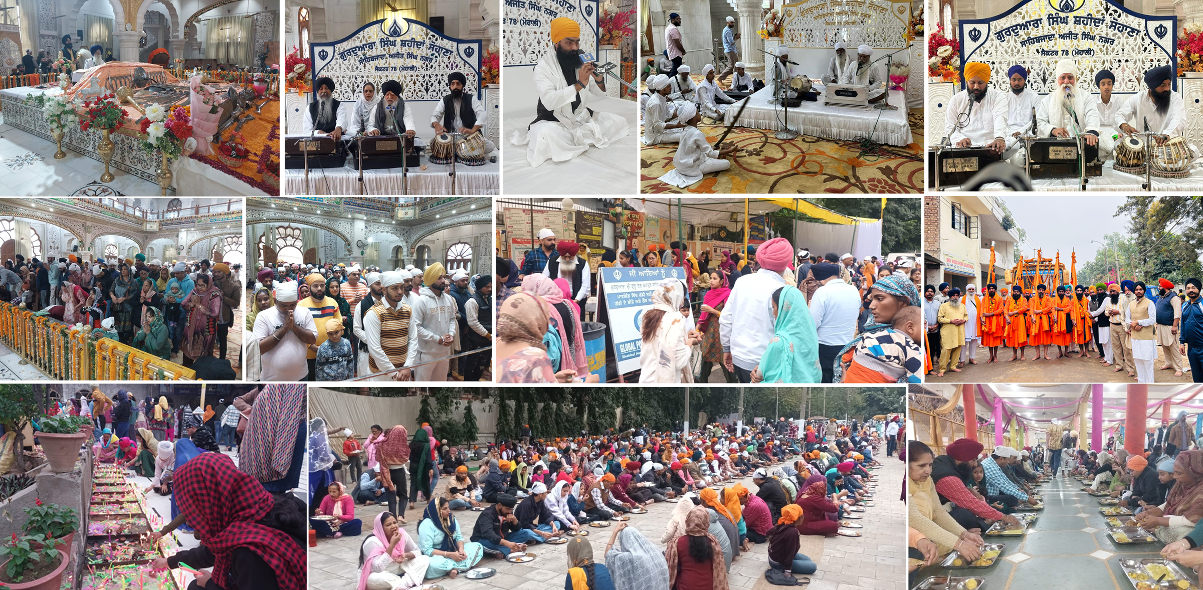 Prakash Purab of Shri Guru Nanak Dev Ji was celebrated with full devotion and enthusiasm
